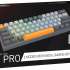 Клавиатура Redragon Fizz Pro,  USB, Bluetooth/Радиоканал, серый оранжевый [72601]